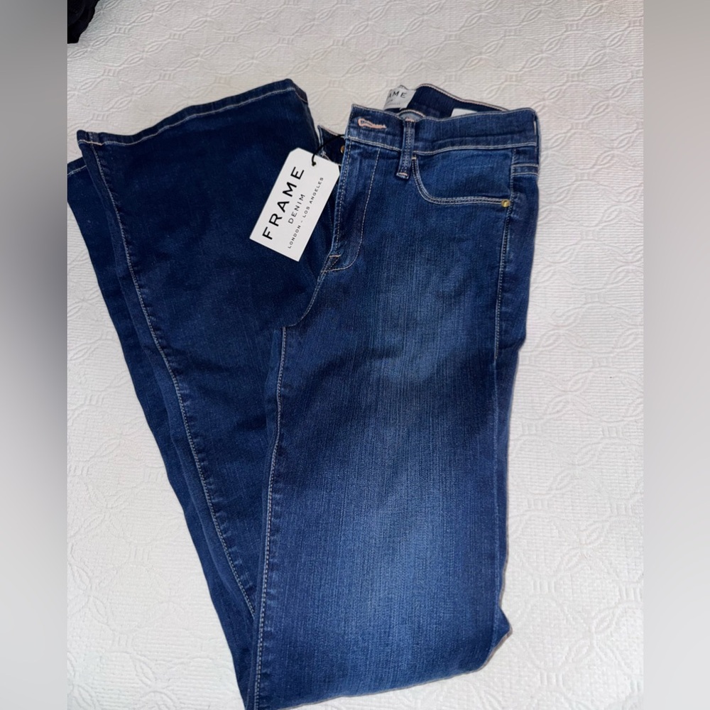 NWOT women's frame le high flare jeans size 27